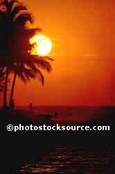 Sunset at Madang