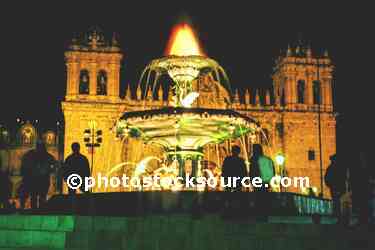 La Cathedral and Fountain