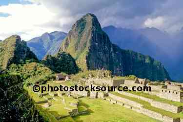Sun on Machu Picchu