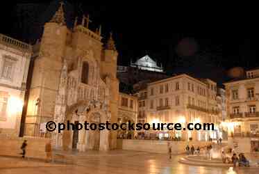 Santa Cruz Church at Night