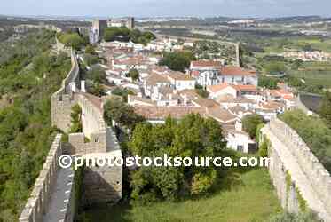 Obidos Castle and Town