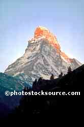 Matterhorn at Sunset