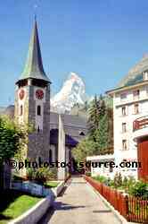 Matterhorn from Zermatt