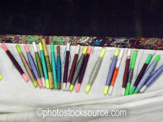 Colorful Silk Bobbins