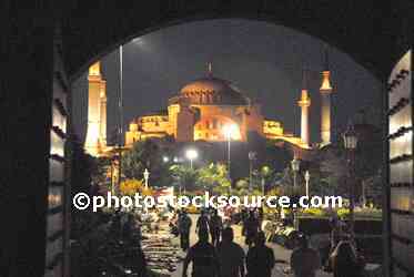 Haghia Sophia at Night