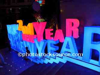 Tet New Year Sign