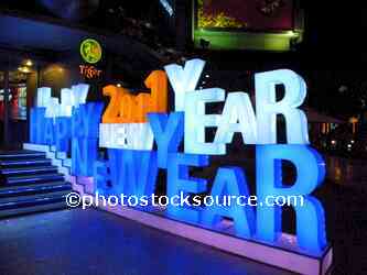 Tet New Year Sign