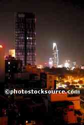 Saigon Skyline at Night