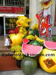Tet New Years Decorations