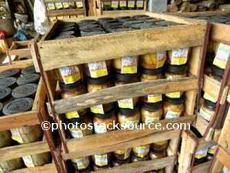 Crates of Fish Sauce