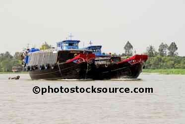 Mekong River Sampans