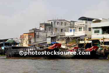 Mekong River Sampans