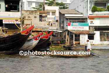 Mekong River Sampans