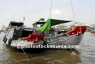 Floating Market Boats