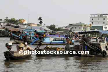 Floating Market Boats