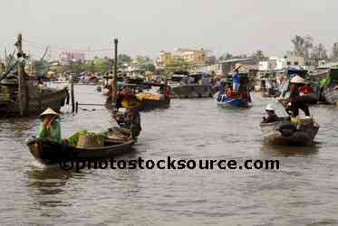 Floating Market Boats