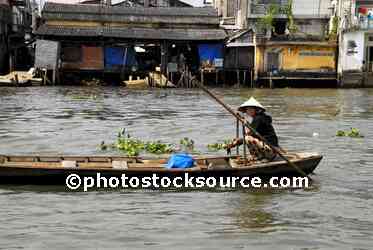 Woman In Sampan