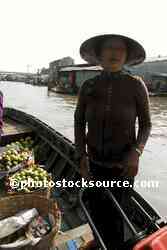 Woman On Boat