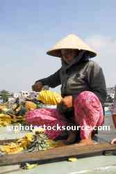 Woman On Boat