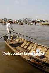 Woman Rowing Boat
