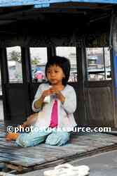 Girl on Boat