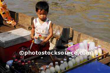 Boy on Boat