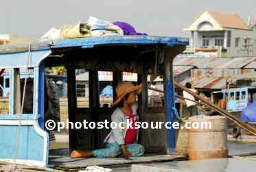 Girl on Boat
