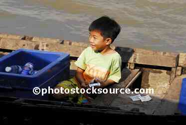 Boy Counting Money