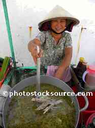 Woman with Duck Soup
