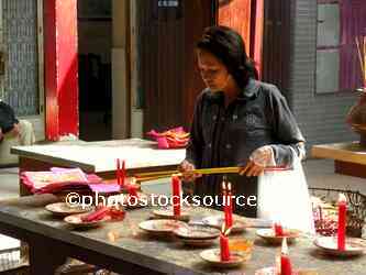 Thien Hau Temple Candles