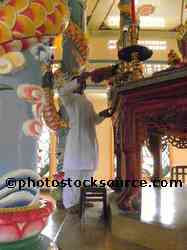 Cao Dai Temple Priest