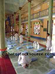 Cao Dai Worshippers