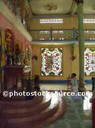 Cao Dai Worshippers