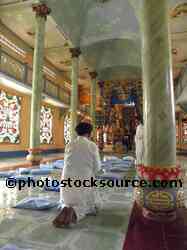 Cao Dai Worshippers