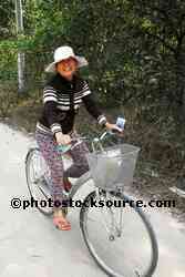 Smiling Bike Rider