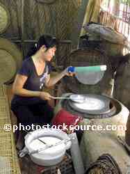 Making Rice Paper