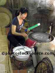 Making Rice Paper