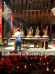 Thien Hau Temple Candles