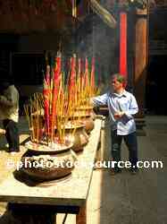 Thien Hau Temple Incense